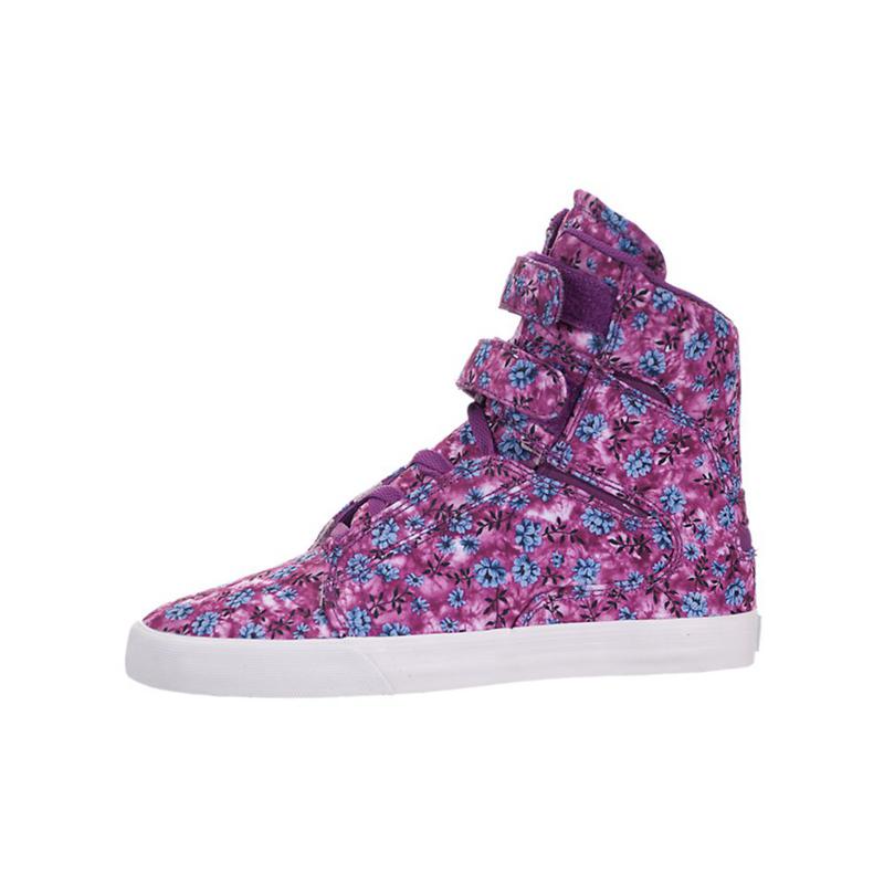 Supra SOCIETY II Sneaker High Damen Lila Online Bestellen QBWNS1462